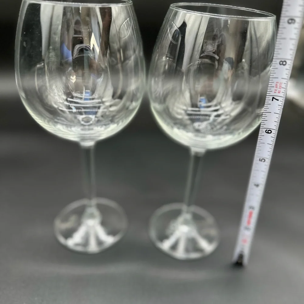 🍷 Pair Marquis by Waterford Optic Reserve Wine‎ Glasses 8.75” 🍷